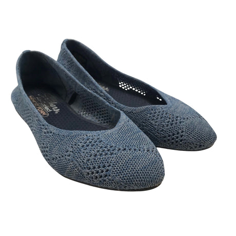 Naisten Skechers - Ballerinat, koko 35 - Vaaleansininen (2)