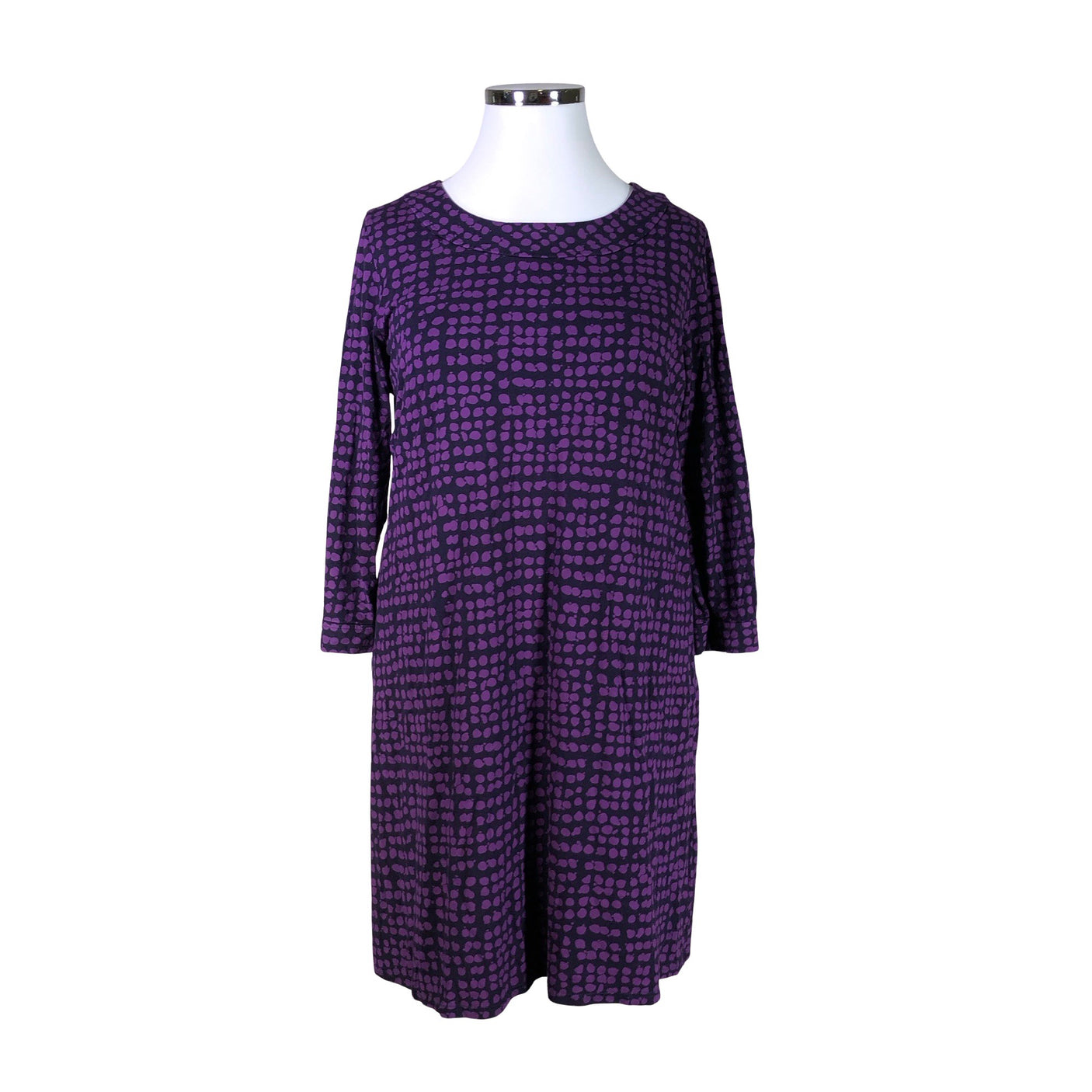 Naisten Nanso - Trikoomekko, koko 46 - Violetti (1)