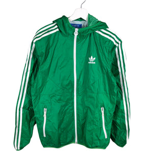 Miesten Adidas - Ulkoilutakki, koko S - Vihreä (1)