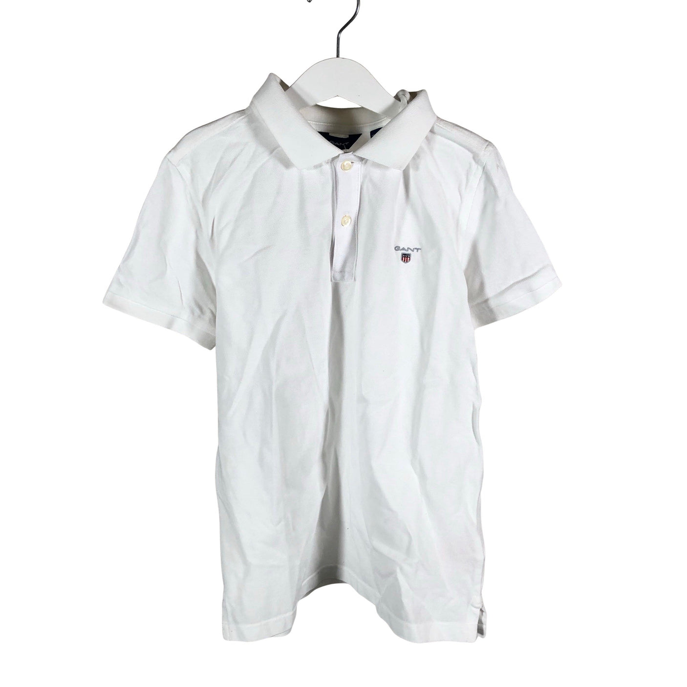 Unisex Gant - Pikeepaita, koko 146 - 152 - Valkoinen (1)