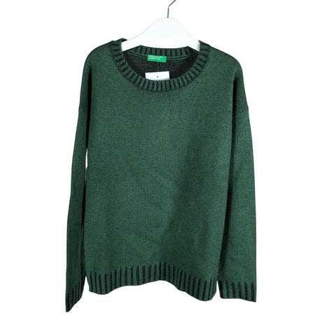 Unisex Benetton - Neulepaita, koko 158 - 164 - Vihreä ()