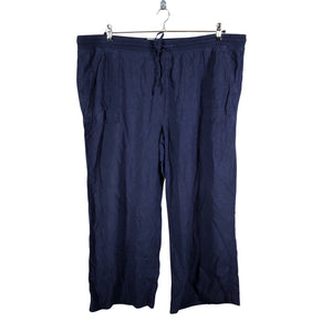 Naisten Marks&Spencer - Kangashousut, koko 52 - Sininen (1)