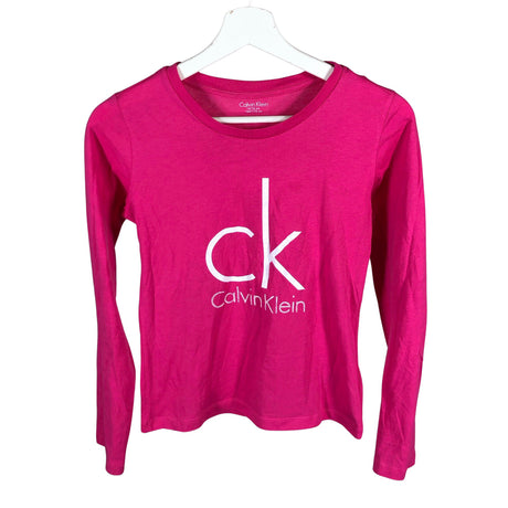 Tyttöjen Calvin Klein - Trikoopaita, koko 164 - 170 - Pinkki ()