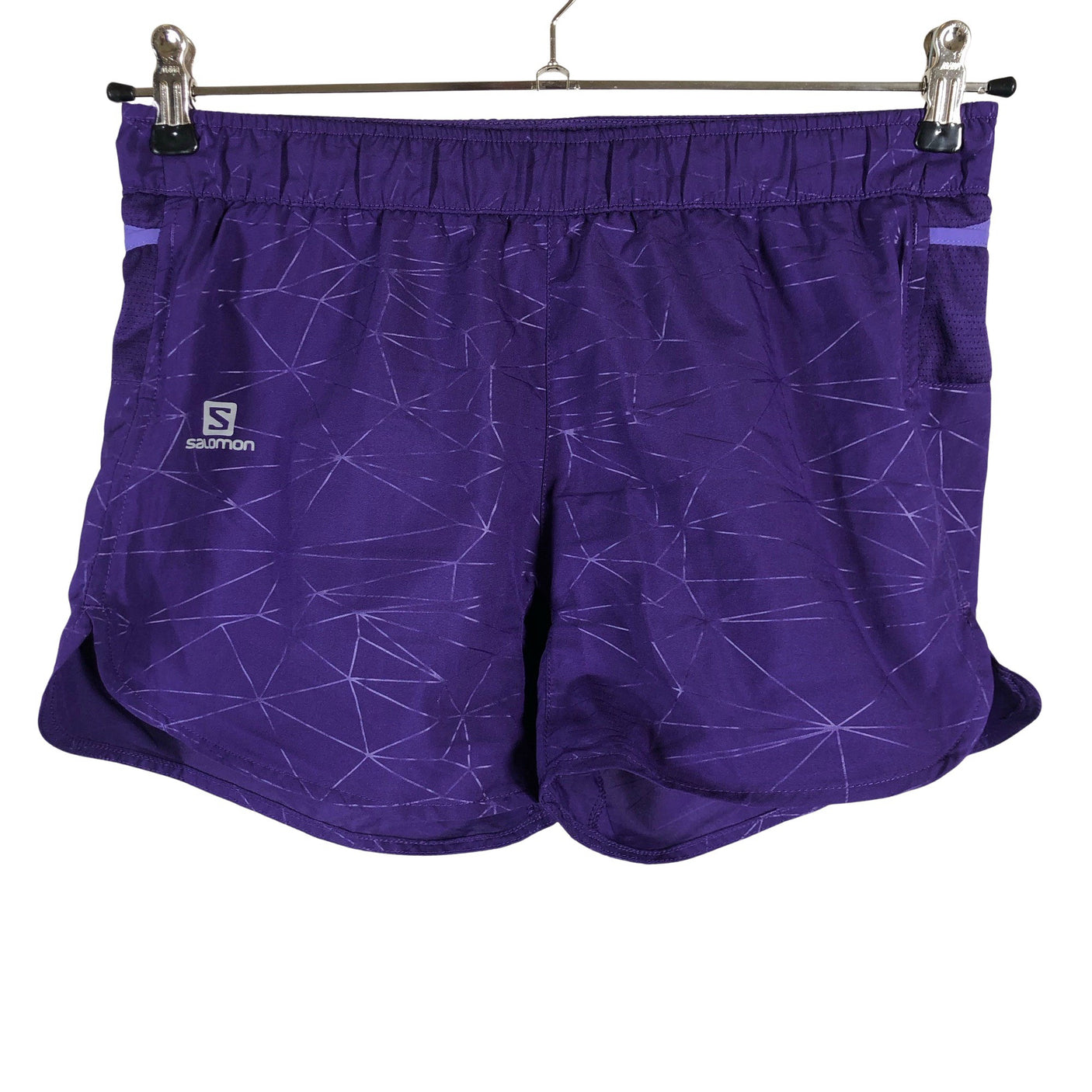 Naisten Salomon - Urheilushortsit, koko 36 - Violetti (1)