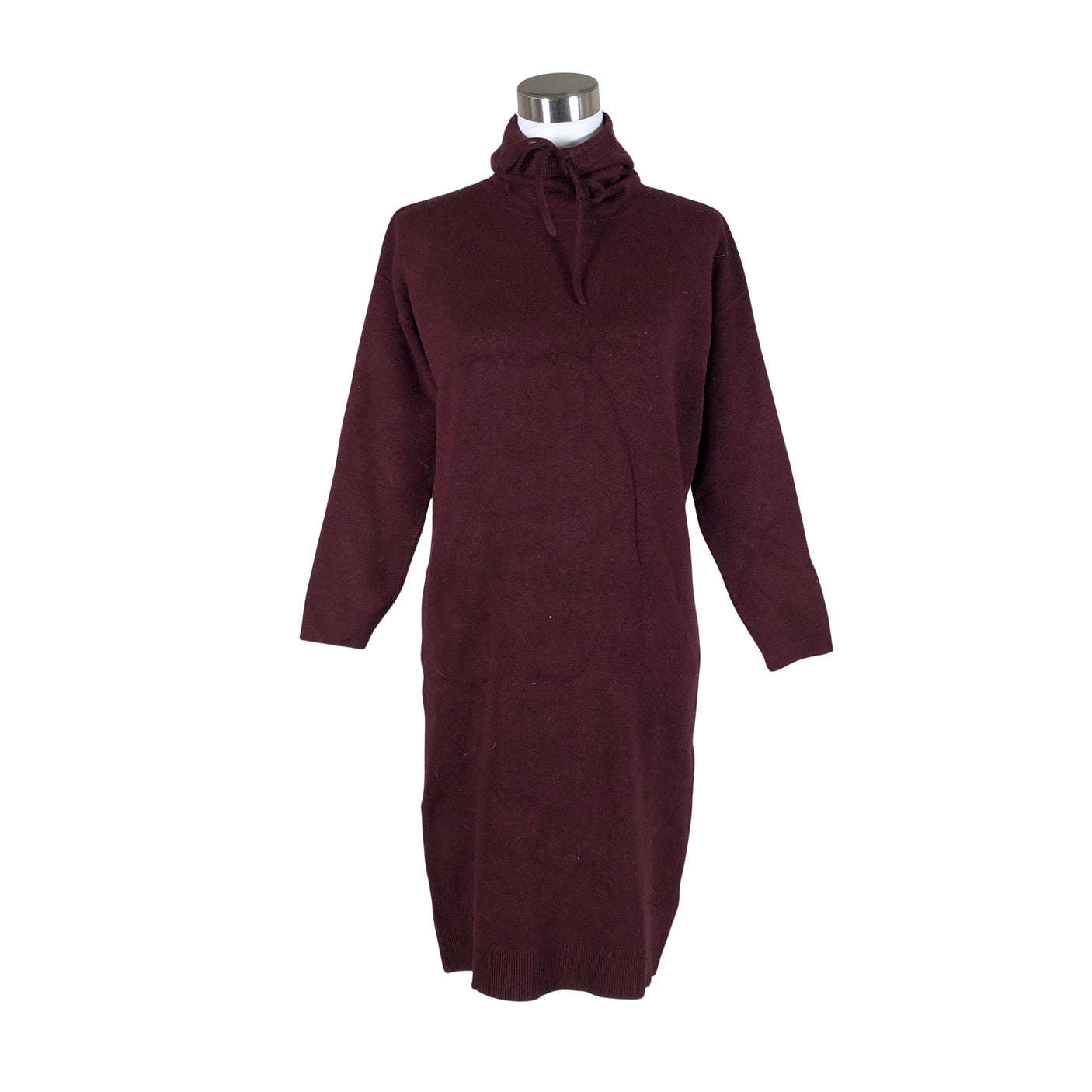 Naisten Massimo Dutti - Neulemekko, koko 34 - Viininpunainen (1)