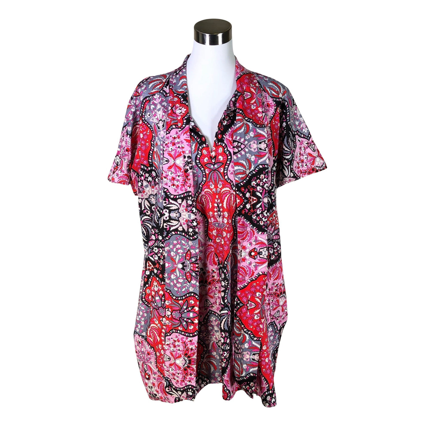 Naisten Miia Halmesmaa - Kangastunika, koko 40 - Punainen (1)