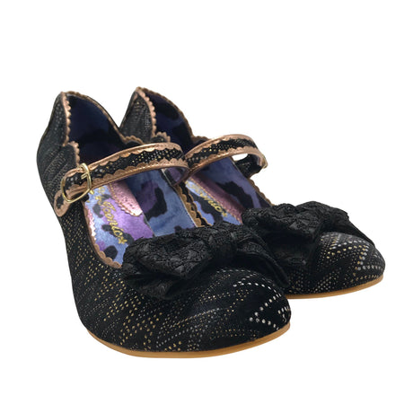 Naisten Irregular Choice - Korkokengät, koko 43 - Musta (2)