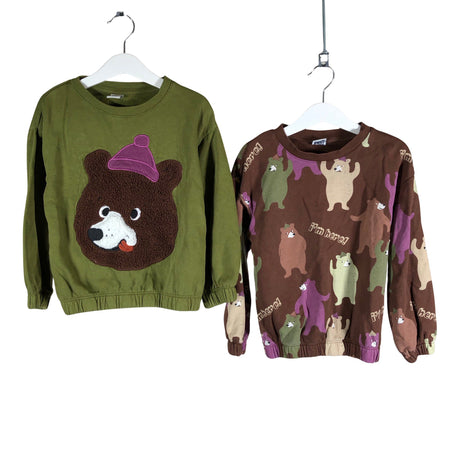 Unisex Lindex - Collegepaita, koko 110 - 116 - Ruskea ()