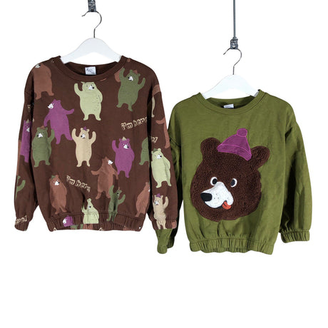 Unisex Lindex - Collegepaita, koko 110 - 116 - Ruskea ()