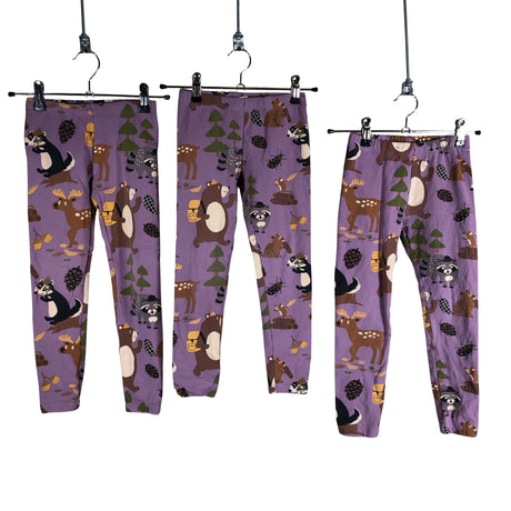Unisex Lindex - Leggingsit, koko 110 - 116 - Violetti ()