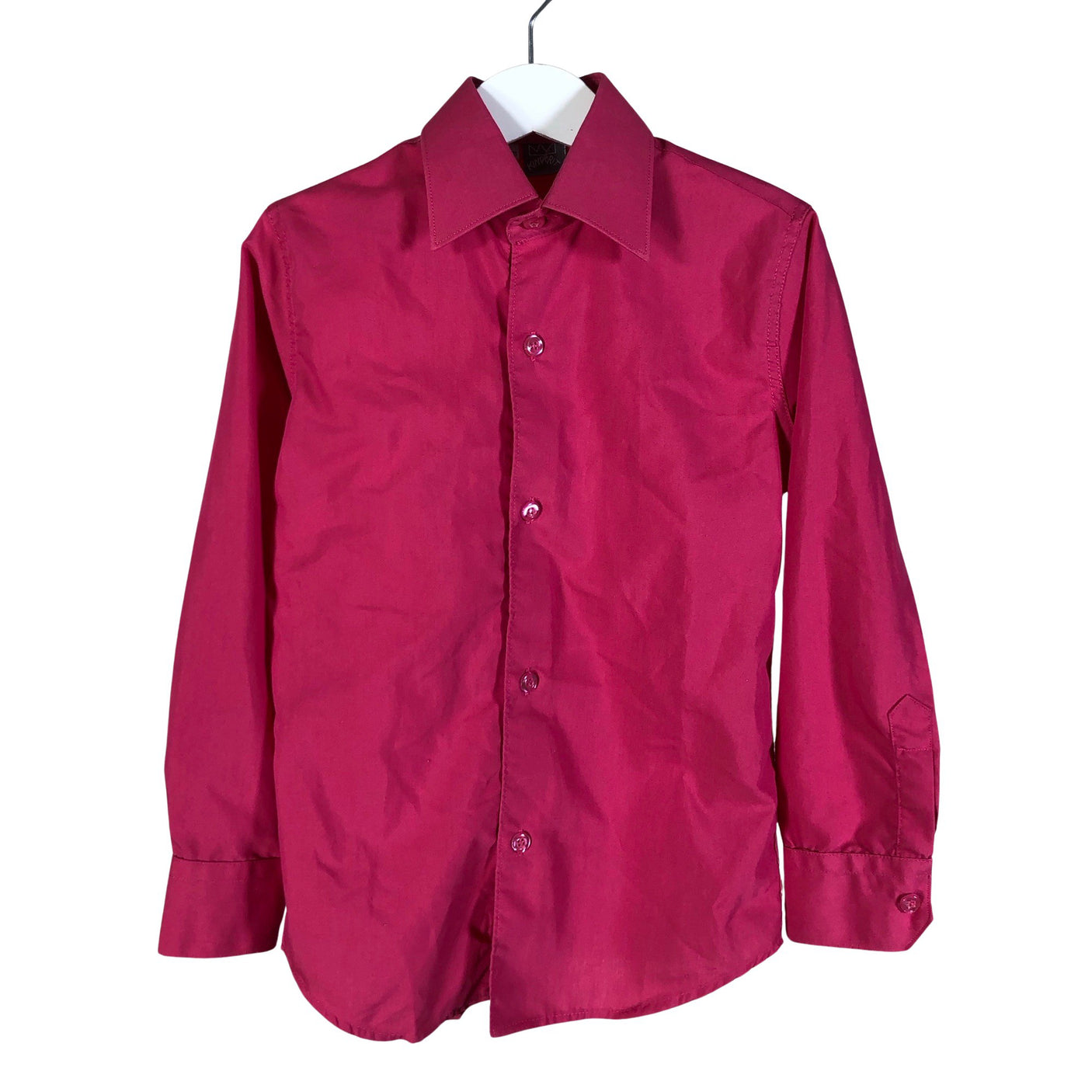 Unisex Kinderit - Kauluspaita, koko 116 - 122 - Pinkki (1)
