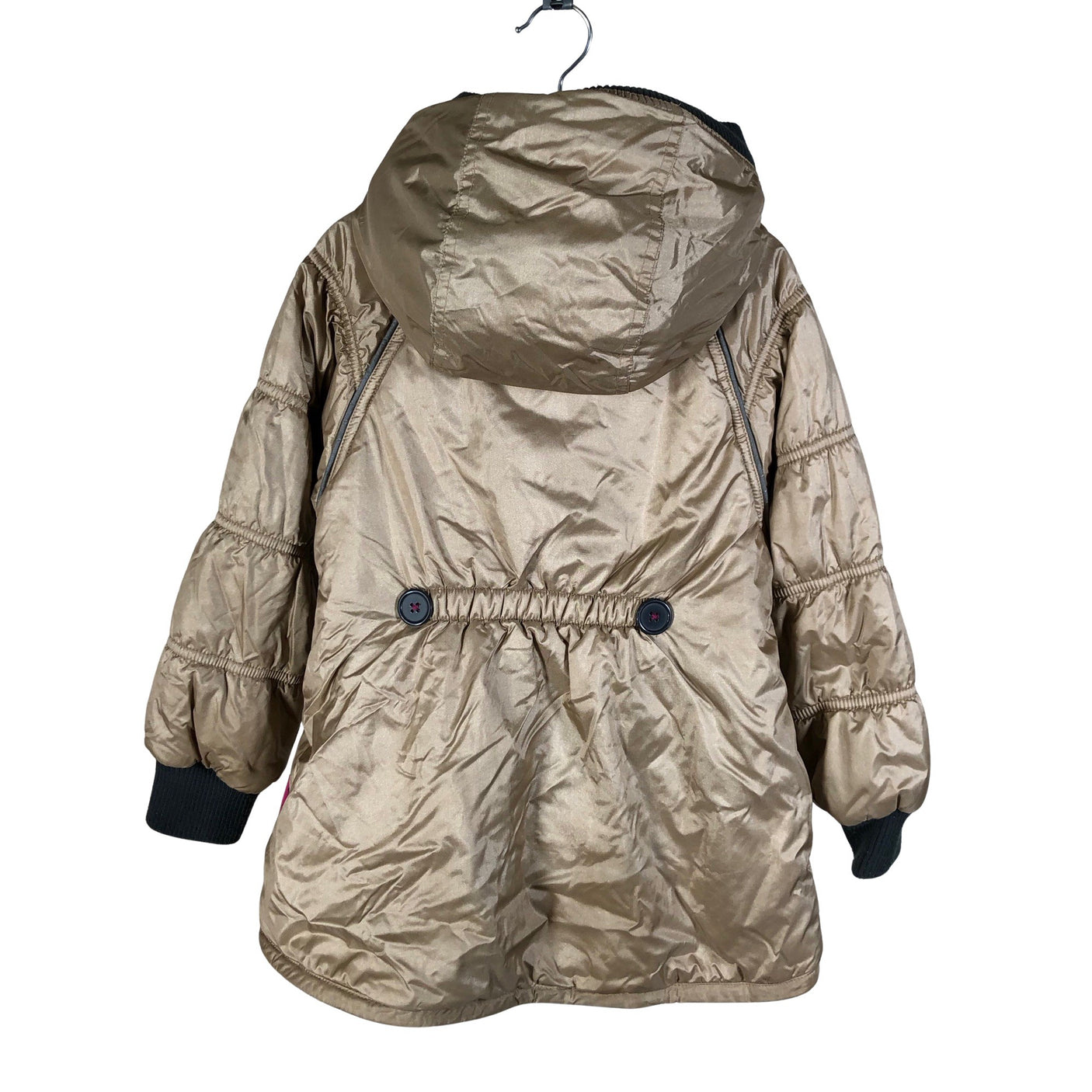 Tyttöjen Cupcake - Toppatakki, koko 110 - 116 - Beige (2)