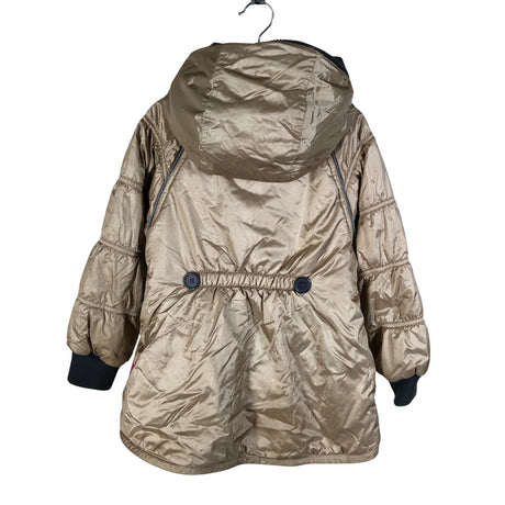 Tyttöjen Cupcake - Toppatakki, koko 110 - 116 - Beige (2)