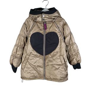 Tyttöjen Cupcake - Toppatakki, koko 110 - 116 - Beige (1)