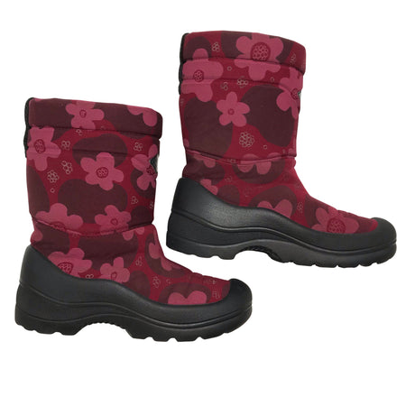 Unisex Kuoma - Talvikengät, koko 33 - Viininpunainen ()