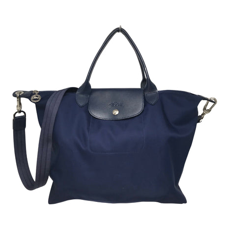 Naisten Longchamp - Käsilaukku, koko Maxi - Sininen ()