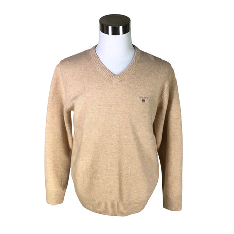 Miesten Gant - Neulepaita, koko L - Beige ()