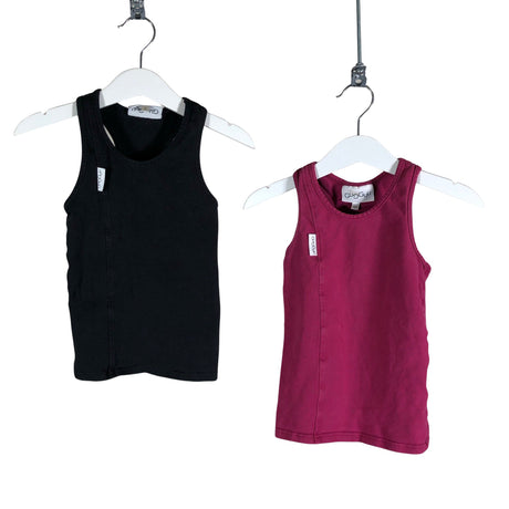 Unisex Gugguu - Trikootoppi, koko 98 - 104 - Musta ()