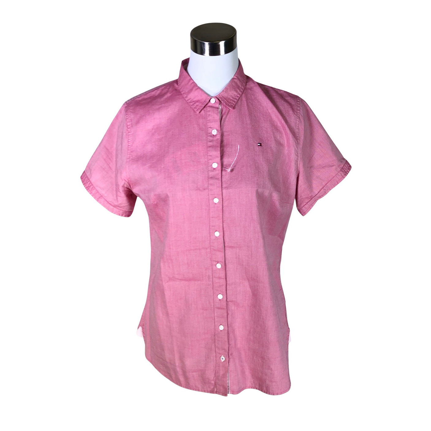 Naisten Tommy Hilfiger - Kauluspaita, koko 40 - Pinkki (1)