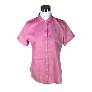 Naisten Tommy Hilfiger - Kauluspaita, koko 40 - Pinkki (1)