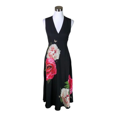 Naisten Ted Baker - Sifonkimekko, koko 34 - Musta ()