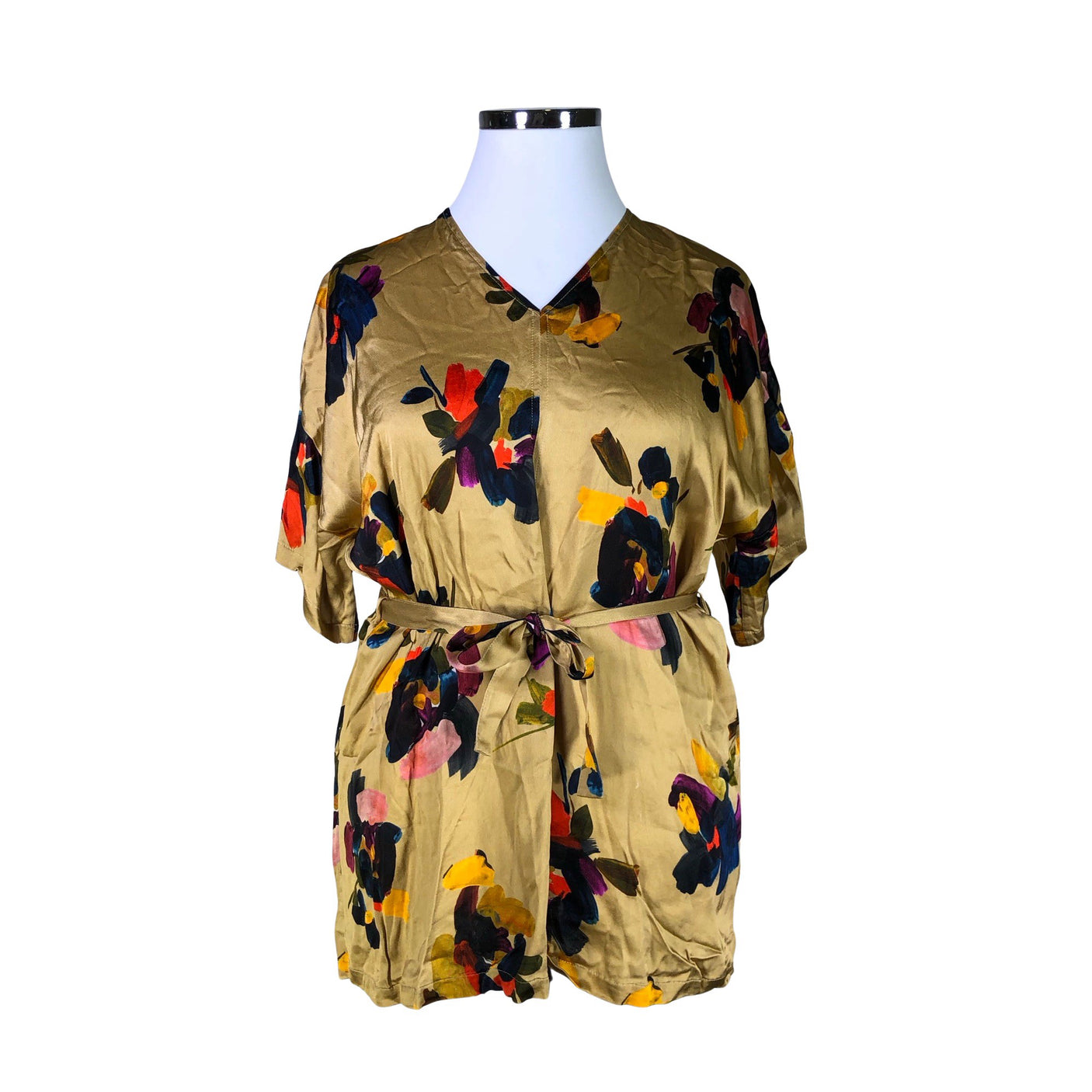 Naisten Voglia - Sifonkitunika, koko 42 - Beige (1)