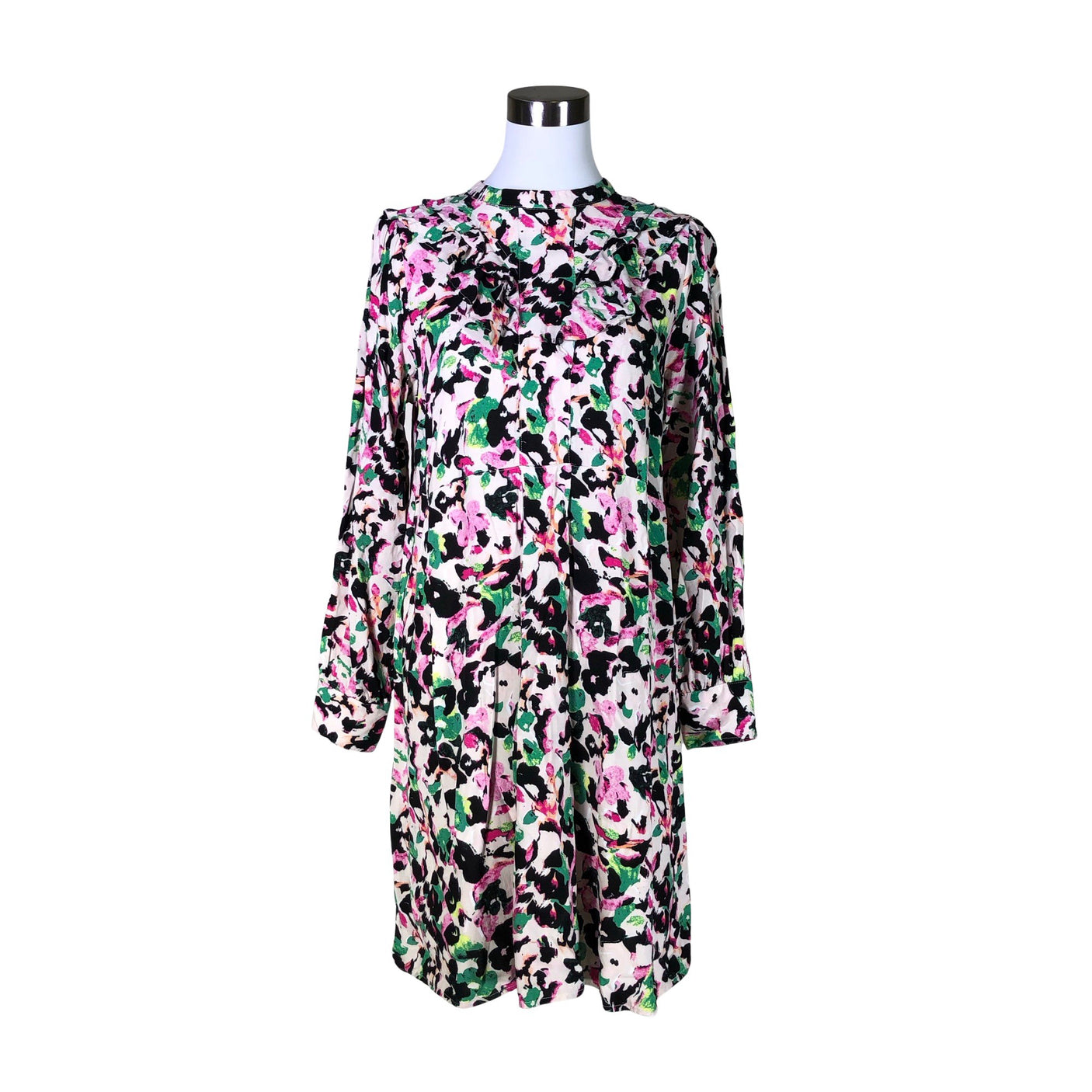 Naisten Free Quent - Sifonkimekko, koko 38 - Beige (1)