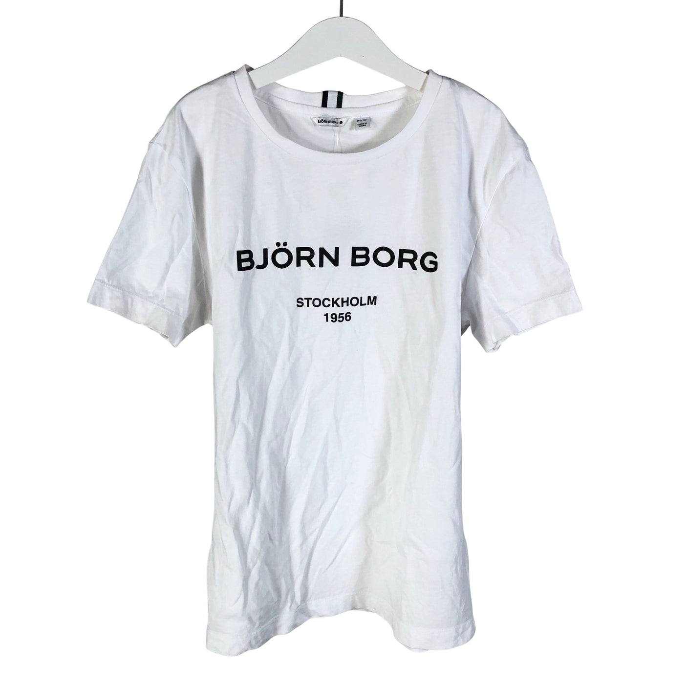Unisex Björn Borg - T-paita, koko 146 - 152 - Valkoinen (1)