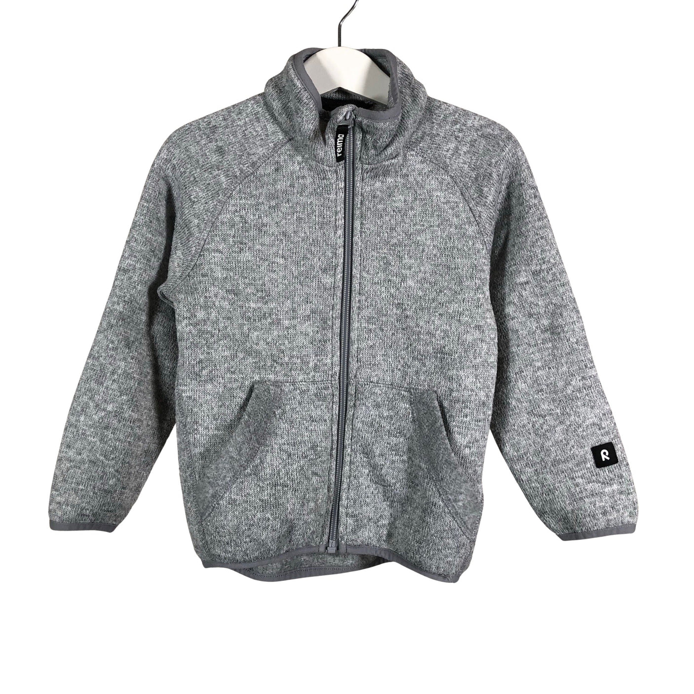 Unisex Reima - Fleecetakki, koko 92 - 98 - Harmaa (1)