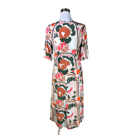 Naisten Marimekko - Sifonkimekko, koko 34 - Beige (2)