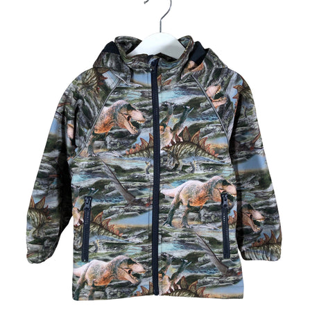 Unisex Name It - Softshell-takki, koko 98 - 104 - Harmaa ()