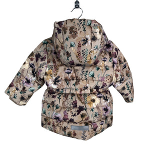 Tyttöjen Name It - Toppatakki, koko 74 - 80 - Ruskea (2)