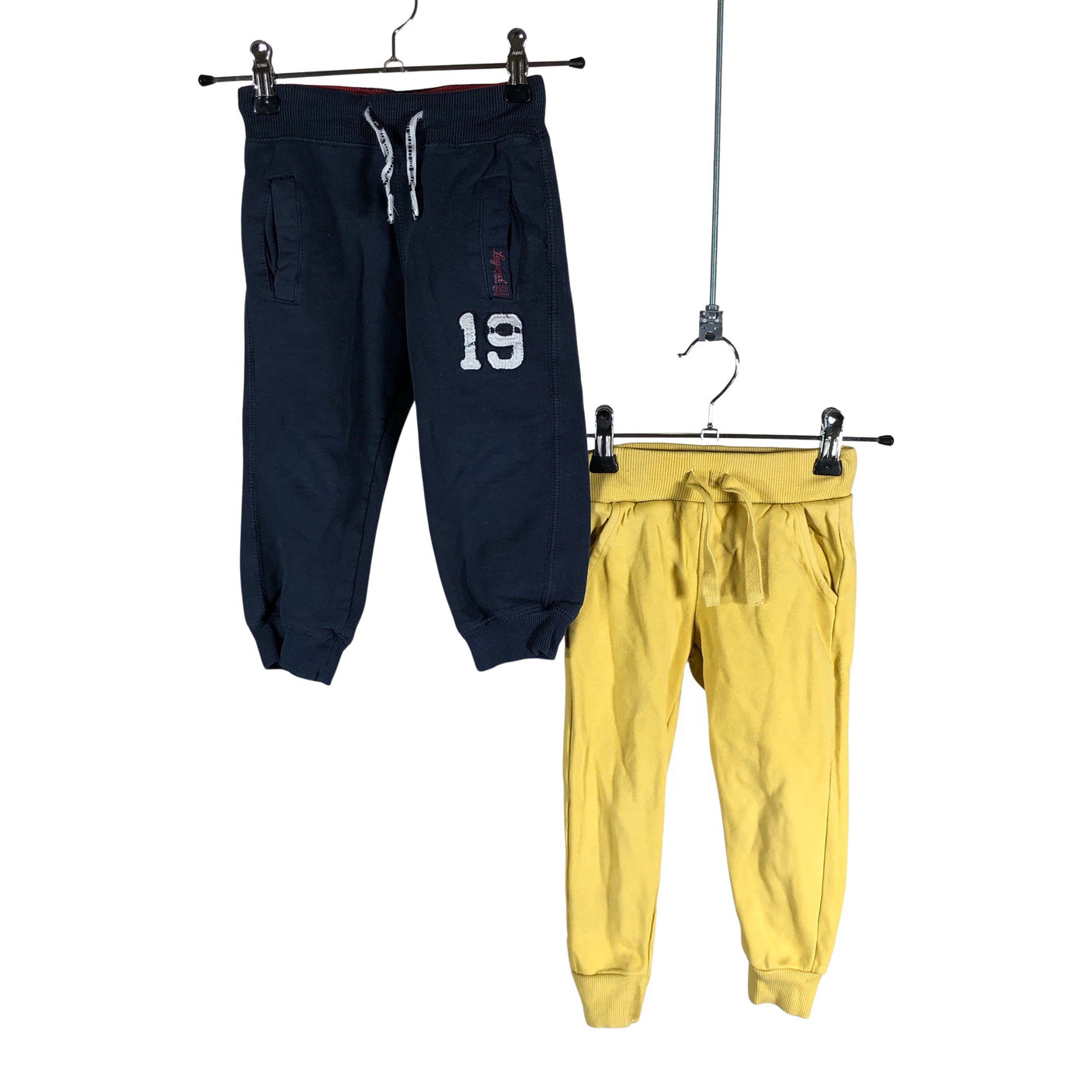 Unisex Lindex - Collegehousut, koko 86 - 92 - Keltainen (1)