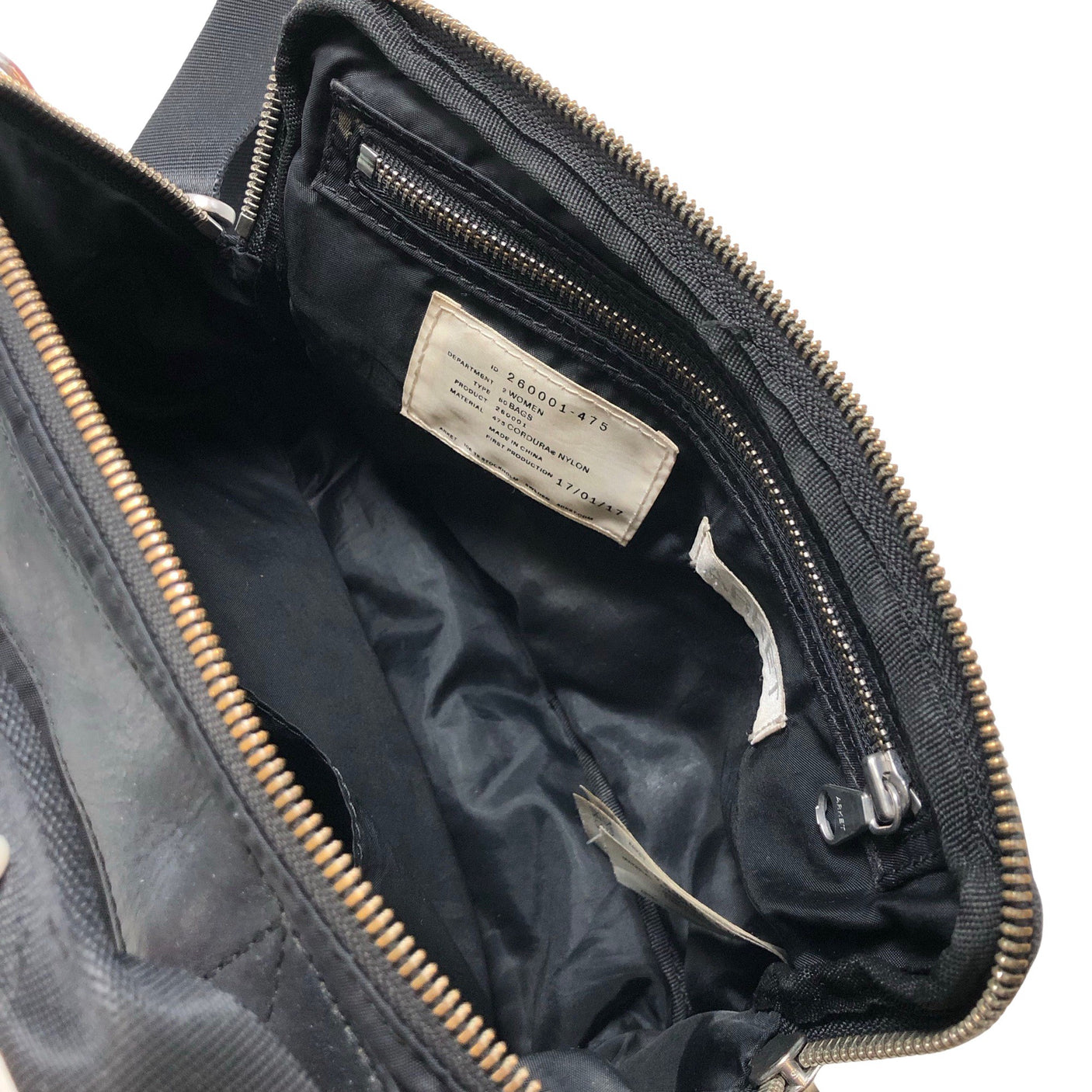 Unisex Arket - Olkalaukku, koko Mini - Musta (2)