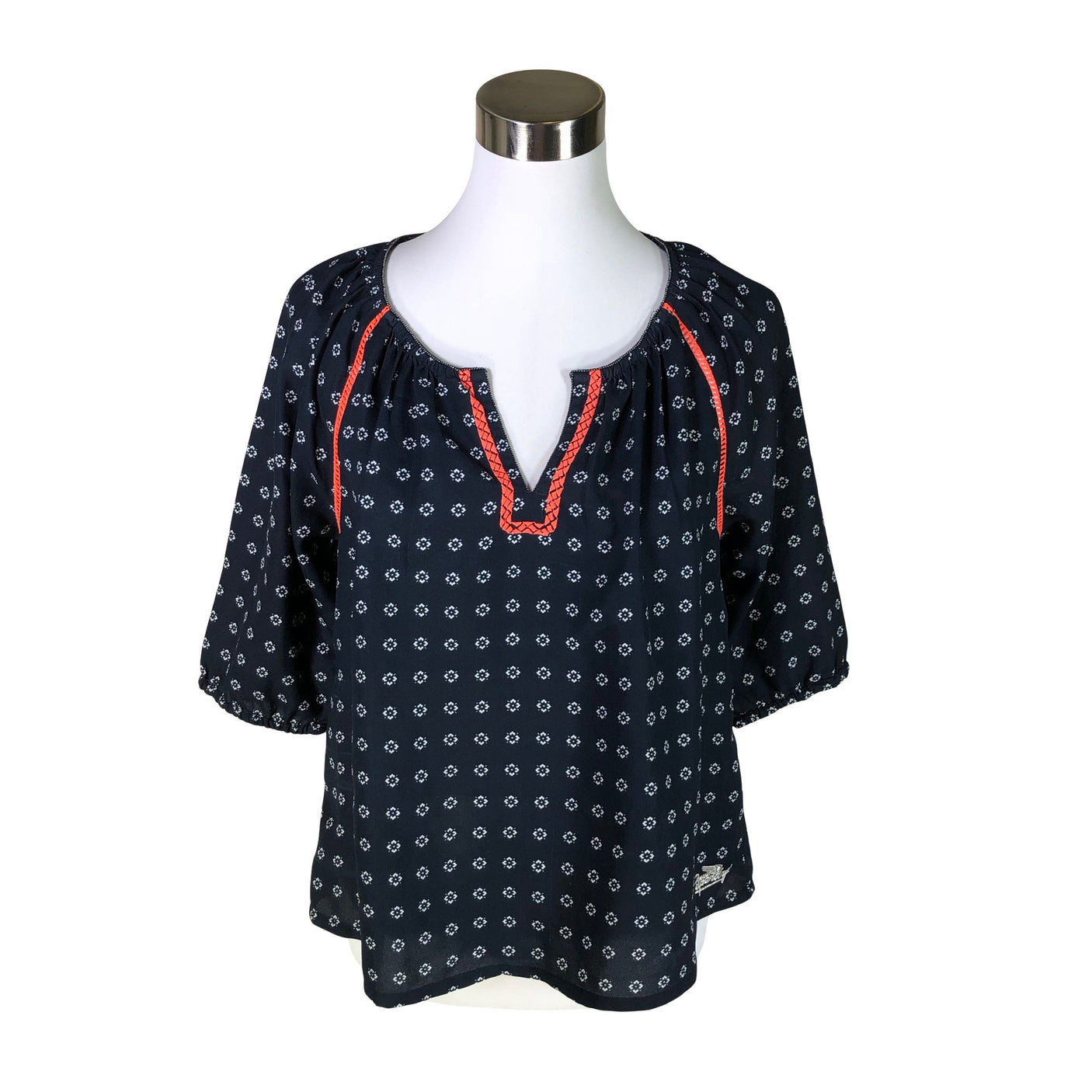 Naisten Superdry - Pusero, koko 40 - Sininen (1)