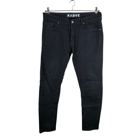 Miesten Karve - Farkut, koko W33 - Musta ()