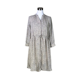 Naisten Selected - Sifonkimekko, koko 36 - Beige (1)