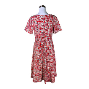 Naisten Marimekko - Trikoomekko, koko 38 - Punainen (2)