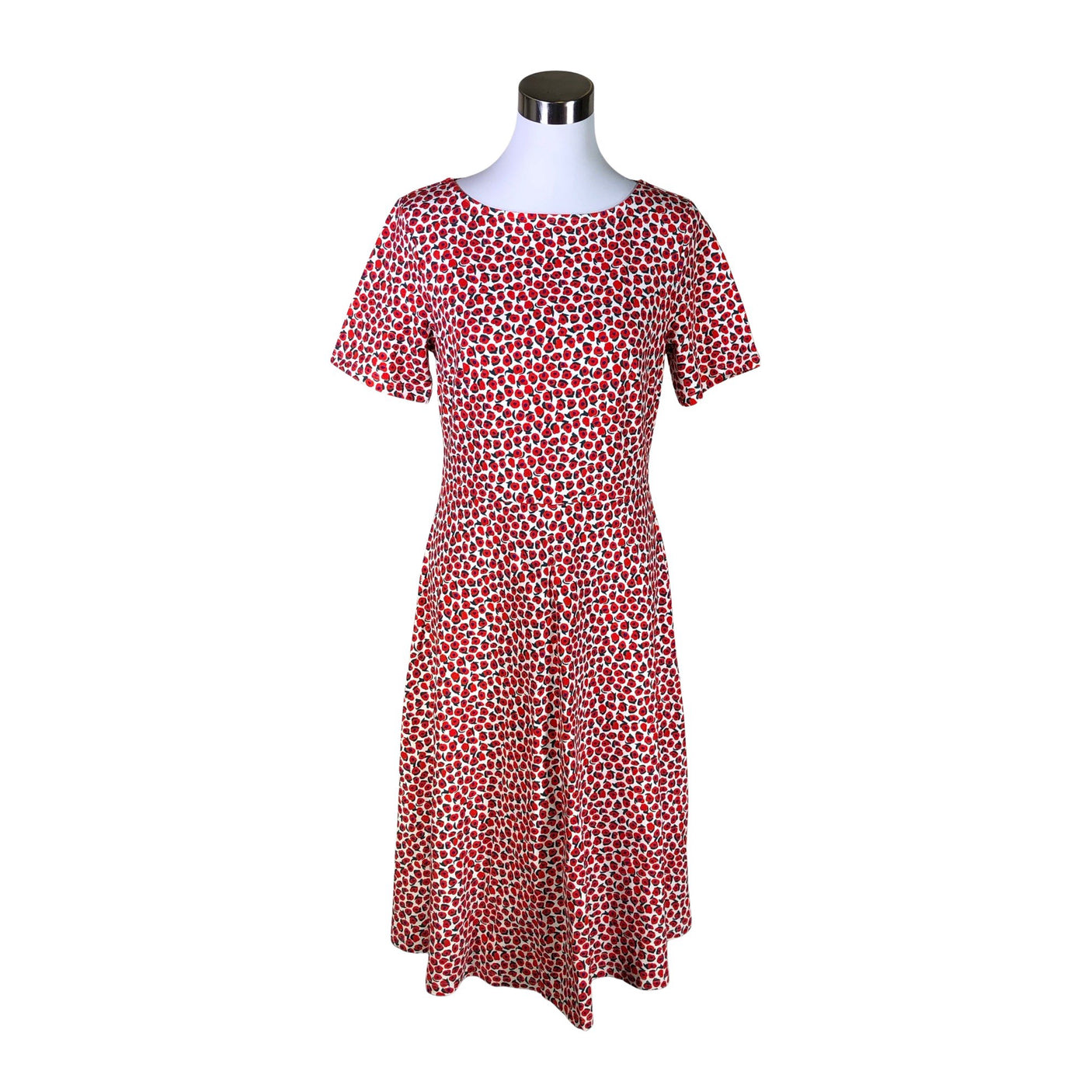 Naisten Marimekko - Trikoomekko, koko 38 - Punainen (1)