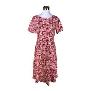 Naisten Marimekko - Trikoomekko, koko 38 - Punainen (1)