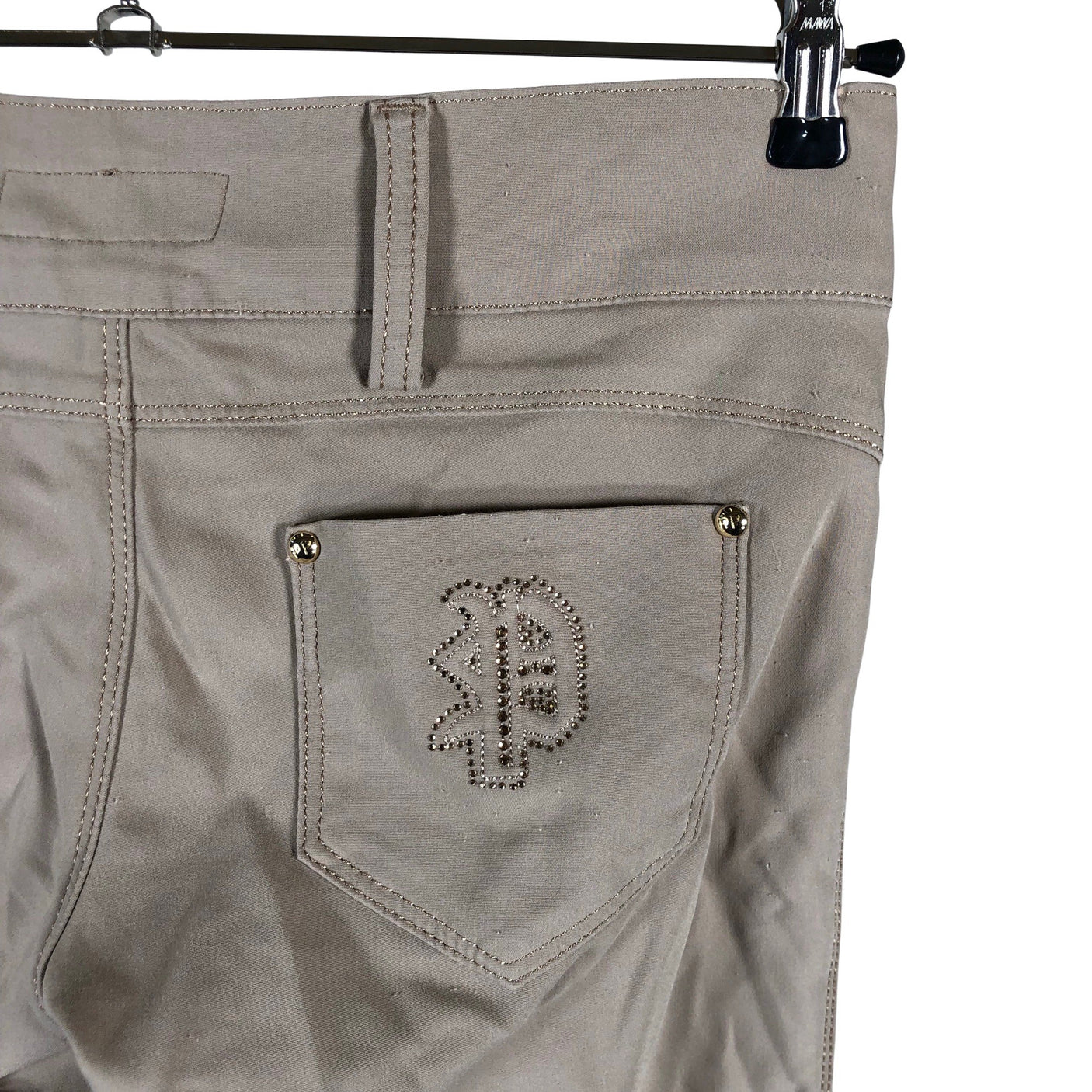 Naisten Philipp Plein - Farkkuleggingsit, koko W29 - Beige (3)