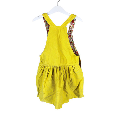 Tyttöjen Mini Boden - Kangasmekko, koko 104 - 110 - Keltainen (2)