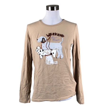 Naisten Weekend by MaxMara - Trikoopaita, koko 38 - Beige ()
