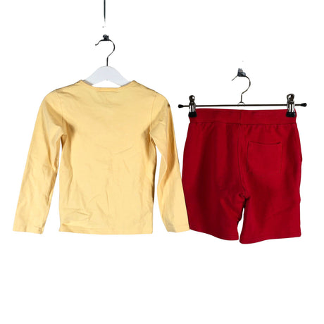 Unisex Gugguu - Trikoopaita, koko 104 - 110 - Keltainen (2)