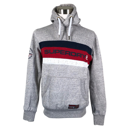 Miesten Superdry - Huppari, koko S - Harmaa ()