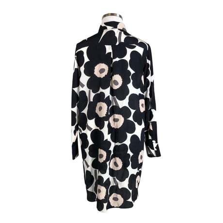 Naisten Marimekko - Sifonkimekko, koko 44 - Musta (2)