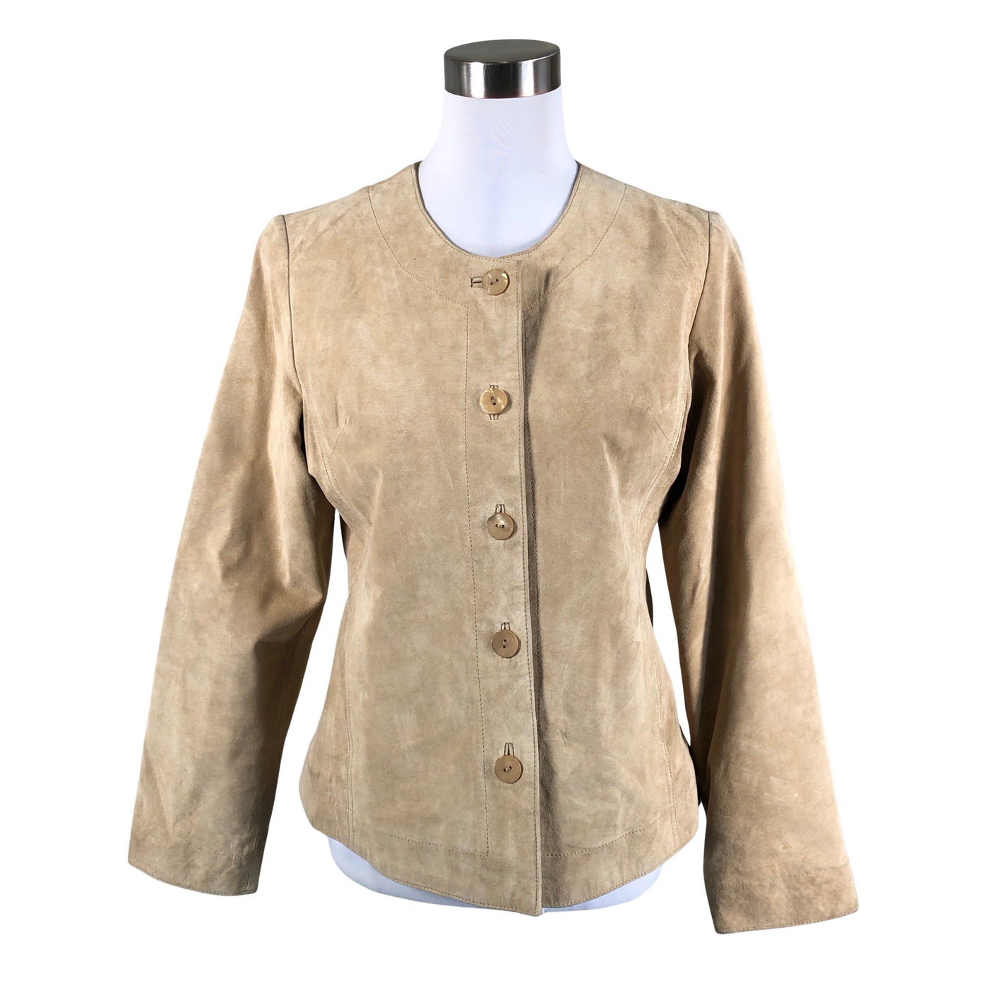 Naisten Proforma - Nahkatakki, koko 38 - Beige (1)