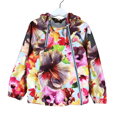 Tyttöjen Molo Kids - Välikausitakki, koko 104 - 110 - Pinkki ()