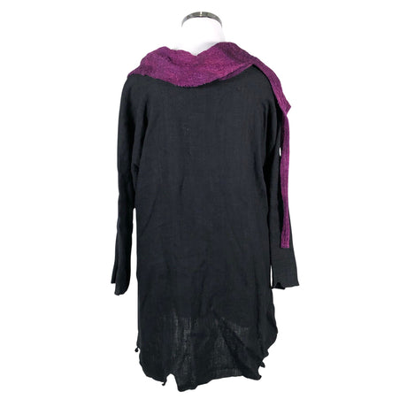Naisten Boutique Heeben - Kangastunika, koko 46 - Musta (2)
