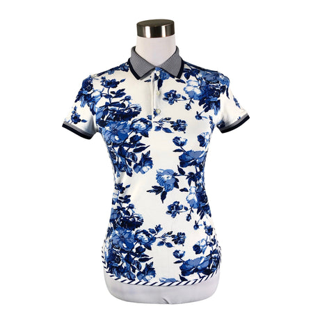 Naisten Polo Ralph Lauren - Urheilupaita, lyhyet hihat, koko 34 - Valkoinen ()